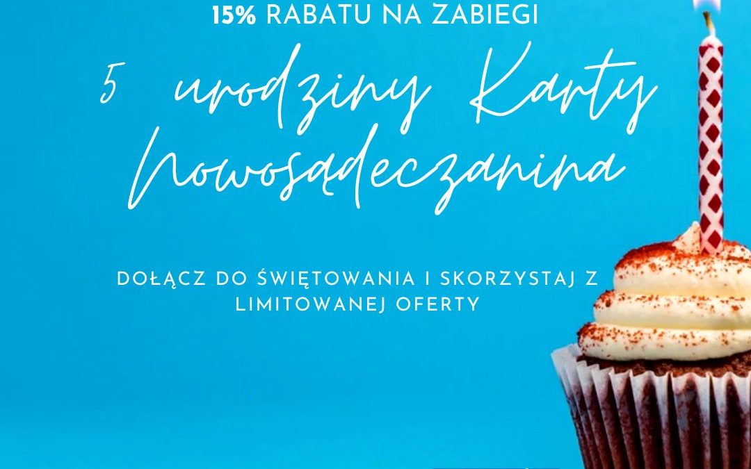 🎉5 urodziny Karty Nowosądeczanina🎂